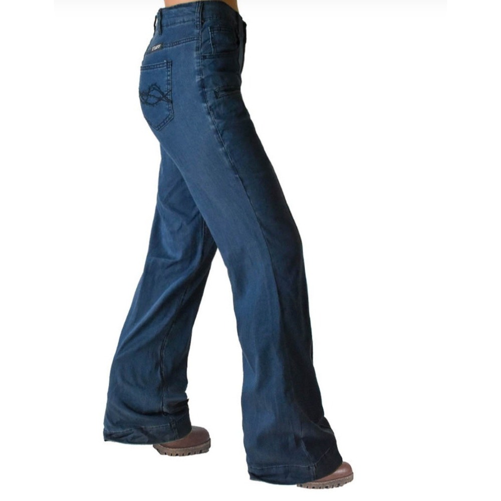 Cowgirl TUFF UltraBreathe Wide Leg TrouserJeans Size 38R